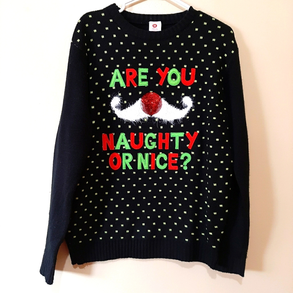 Naughty Or Nice Christmas Sweater